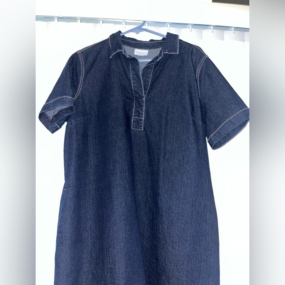 Liz Claiborne just Liz Denim Dress sz 12